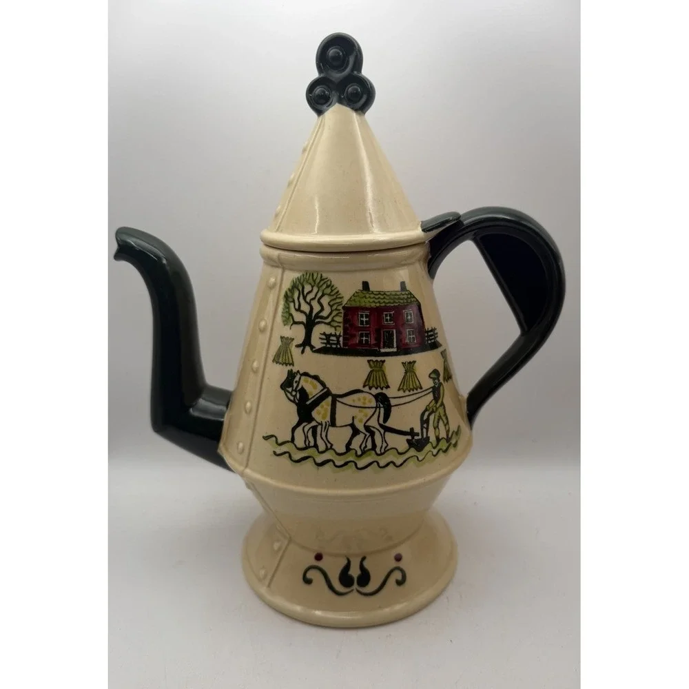 Metlox Poppytrail Vernon Homestead Provincial Coffee Pot Lid USA 11